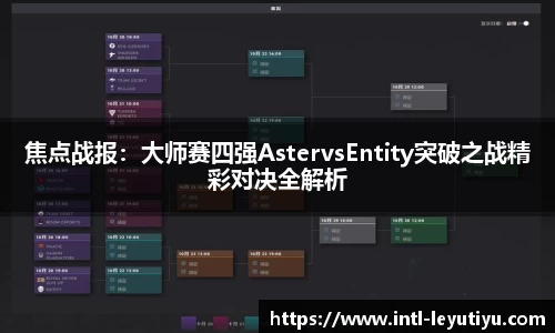 焦点战报：大师赛四强AstervsEntity突破之战精彩对决全解析